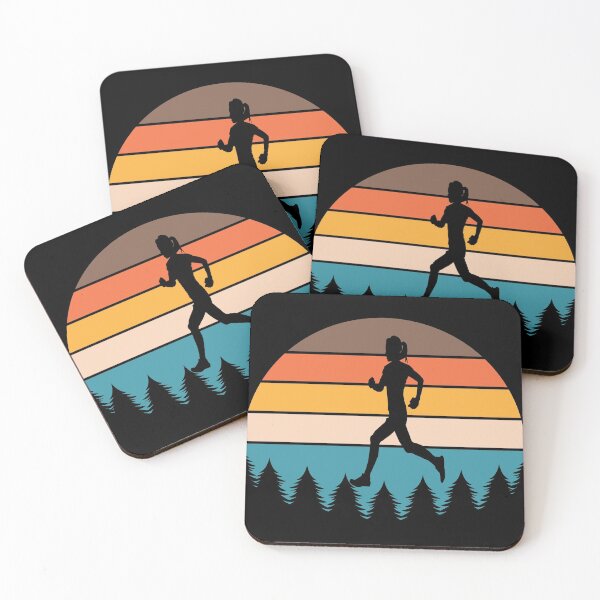 Item preview, Run Free - Woman Runner - Forest designed and sold by HeatherPore.