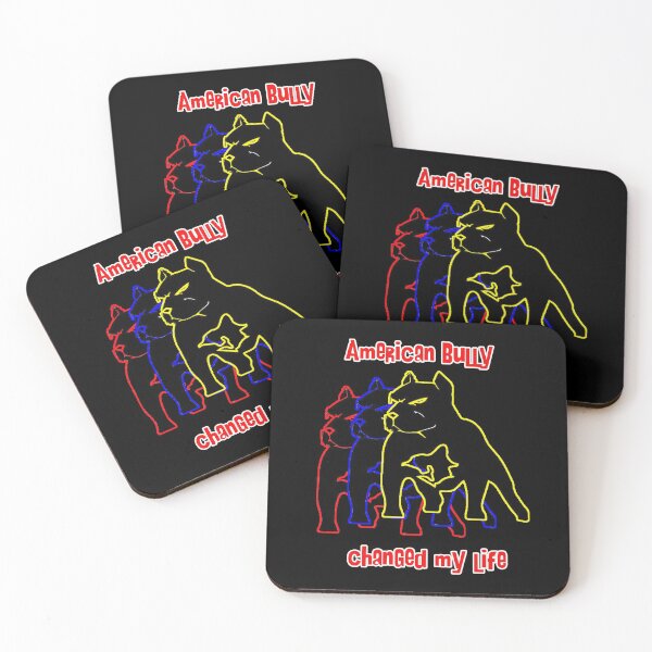 Item preview, American Bully changed my life - Dog Art dogs Silhouette - pet designed and sold by Coolstuff4you71.