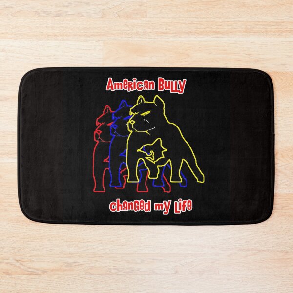 Item preview, American Bully changed my life - Dog Art dogs Silhouette - pet designed and sold by Coolstuff4you71.