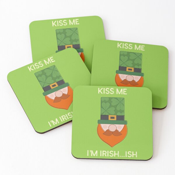 Item preview, Kiss Me I'm Irish...ish designed and sold by Belcibol.
