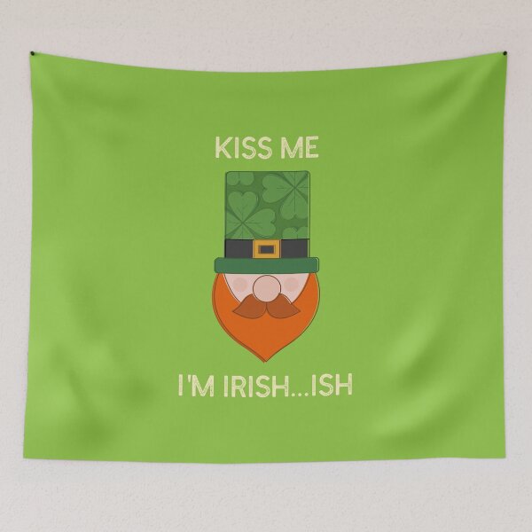 Item preview, Kiss Me I'm Irish...ish designed and sold by Belcibol.