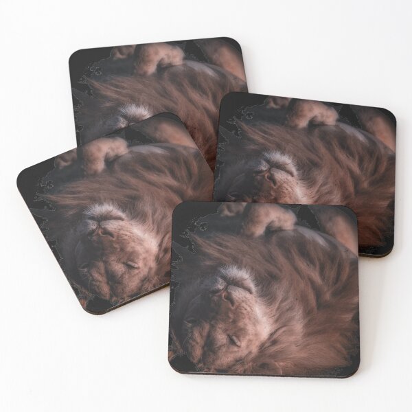 Item preview, Sleeping lion designed and sold by Sandra Le Roux.