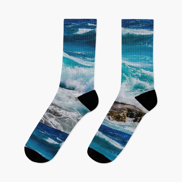 Item preview, Blue Ocean Waves designed and sold by GoodVibeDesign.