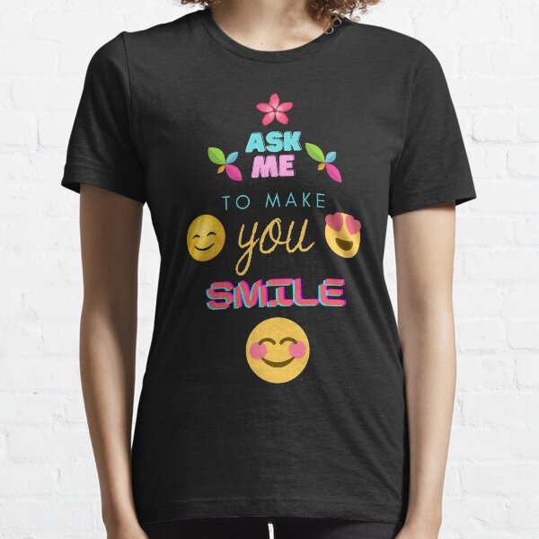 Item preview, ASK ME TO MAKE YOU SMILE  designed and sold by Cafecreative.