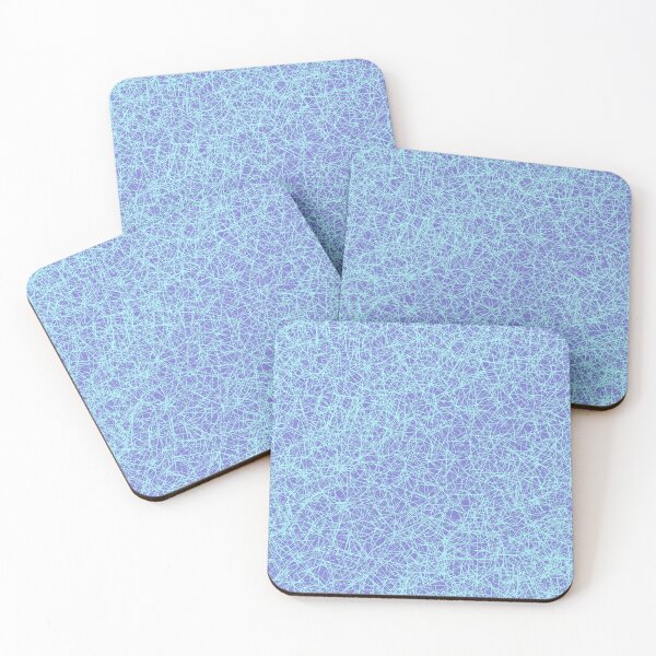 Item preview, Purple and Blue Geometric Web Pattern designed and sold by thesnowwhyte.