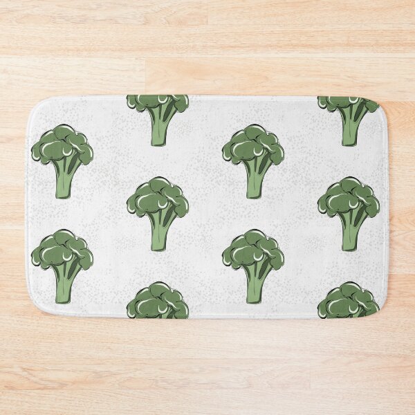 Item preview, Broccoli foodie healthy seamless pattern  designed and sold by Milatoo.