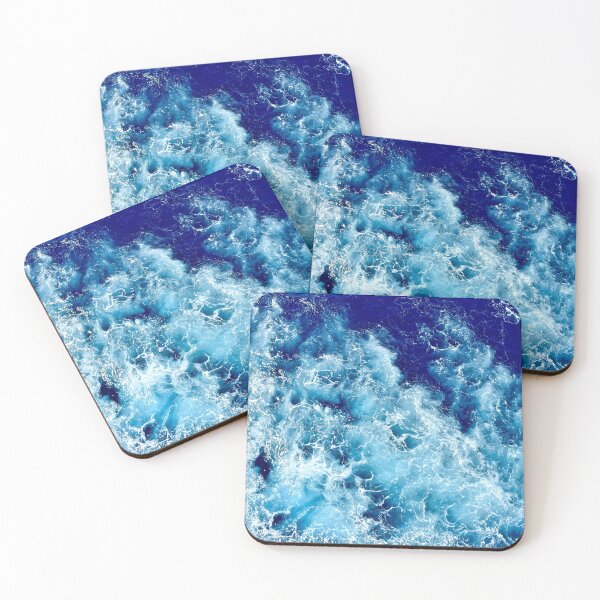 Item preview, Blue Ocean Waves designed and sold by GoodVibeDesign.