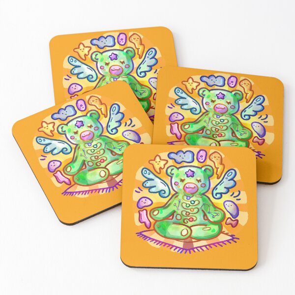 Item preview, Meditating Gummy Bear designed and sold by ShelliesWorld.