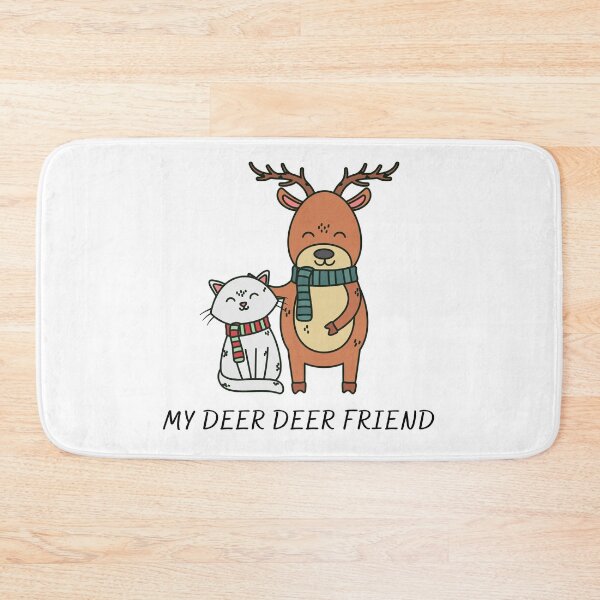 Item preview, My Deer Deer Friend, Christmas Friendship designed and sold by Cosmic Dust.