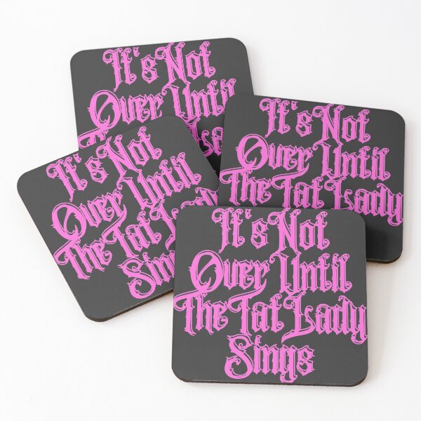 Item preview, It's Not Over Until The Tat Lady Sings designed and sold by electriclinda.