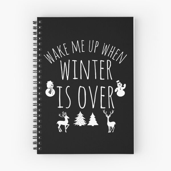Item preview, wake me up when winter is over designed and sold by wizanestore.