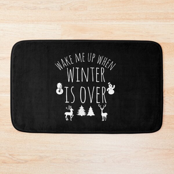 Item preview, wake me up when winter is over designed and sold by wizanestore.