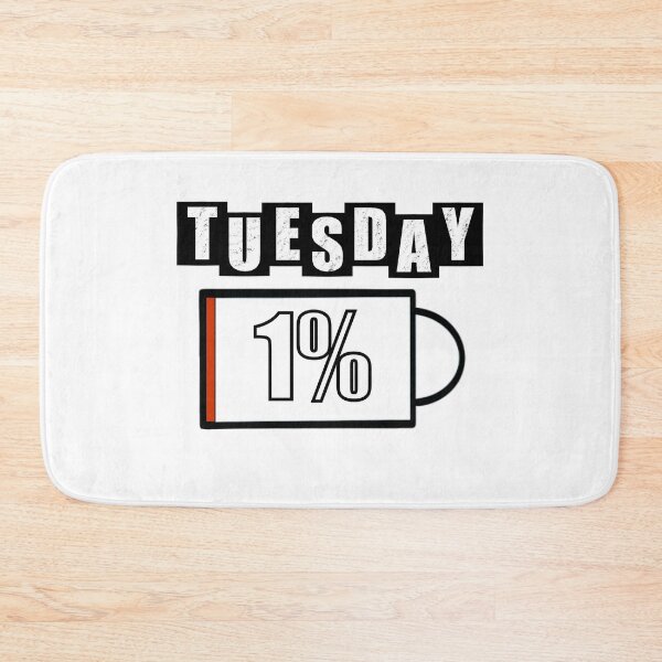 Item preview, Tuesday Battery - White designed and sold by BusyMonkeys.