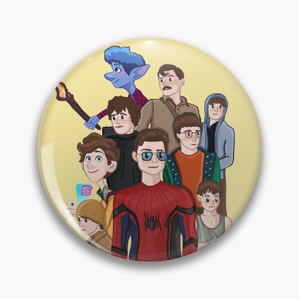 Item preview, tom holland and every character he ever played designed and sold by 8lettering.