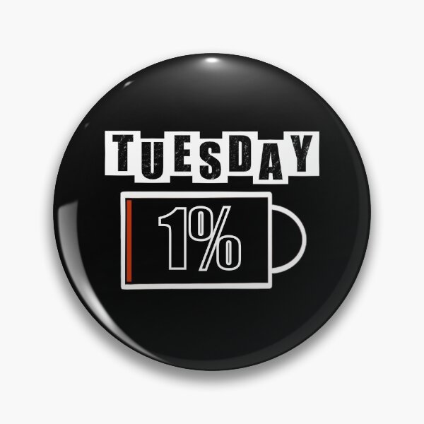 Item preview, Tuesday Battery - Black designed and sold by BusyMonkeys.