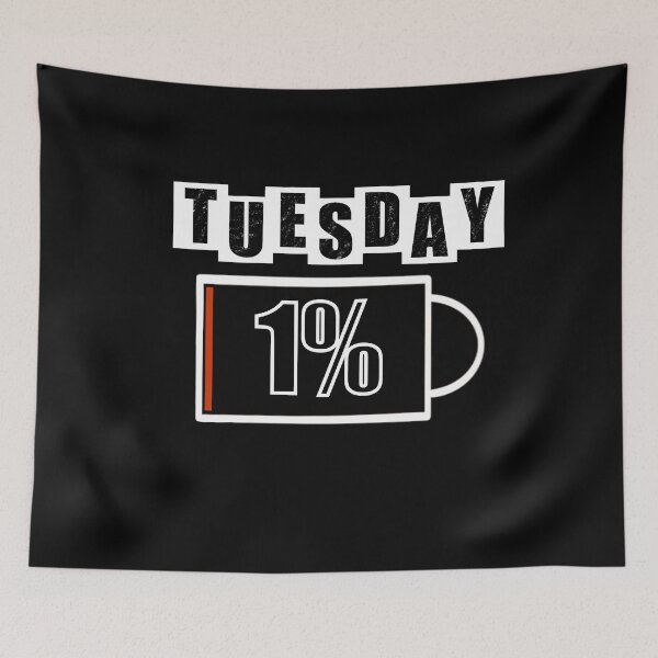 Item preview, Tuesday Battery - Black designed and sold by BusyMonkeys.