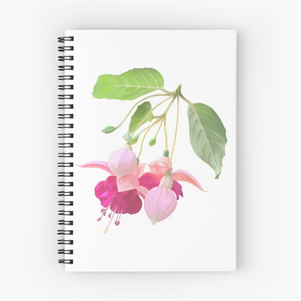 Item preview, Beautiful and tender pink fuchsia flowers   designed and sold by AsyaTury.