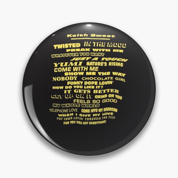 Item preview, 1996 Keith Sweat Vintage Twisted designed and sold by IconicFaces.