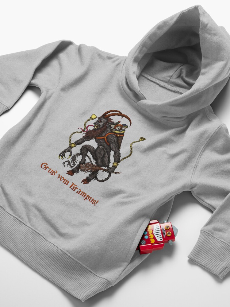Alternate view of Krampusnacht - Azhmodai 2020 Toddler Pullover Hoodie