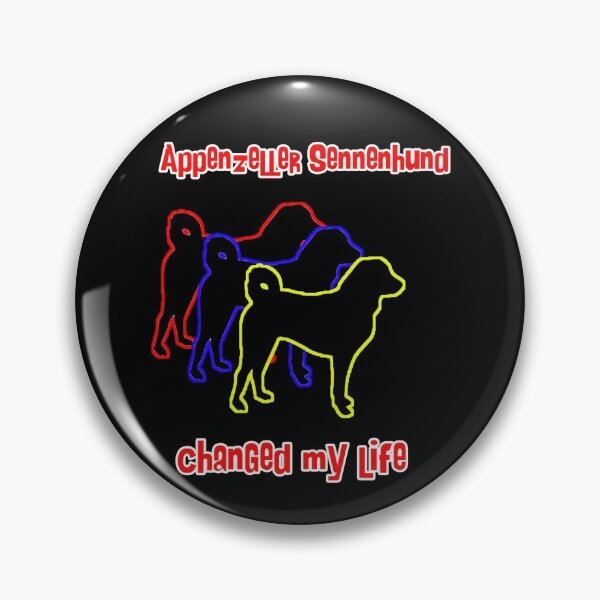 Item preview, Appenzeller Sennenhund changed my life - Dog Art dogs Silhouette - pet designed and sold by Coolstuff4you71.