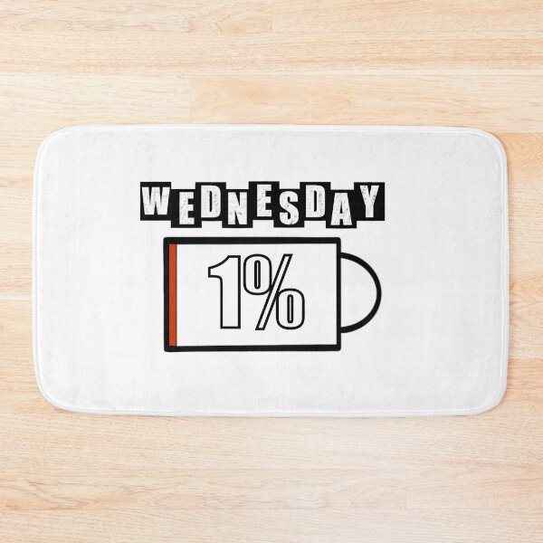 Item preview, Wednesday Battery - White designed and sold by BusyMonkeys.