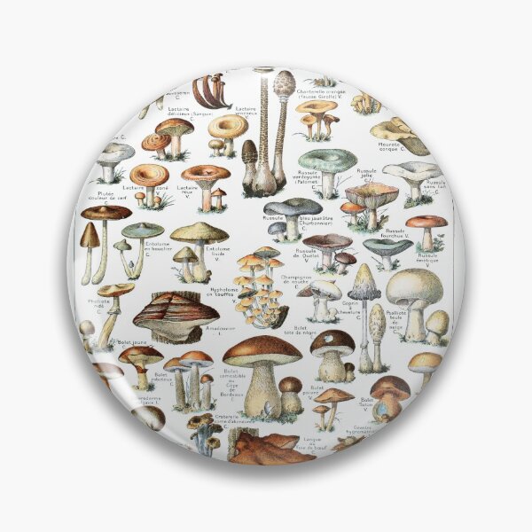 Item preview, Adolphe Millot Vintage Mushrooms designed and sold by koovoxdogs.