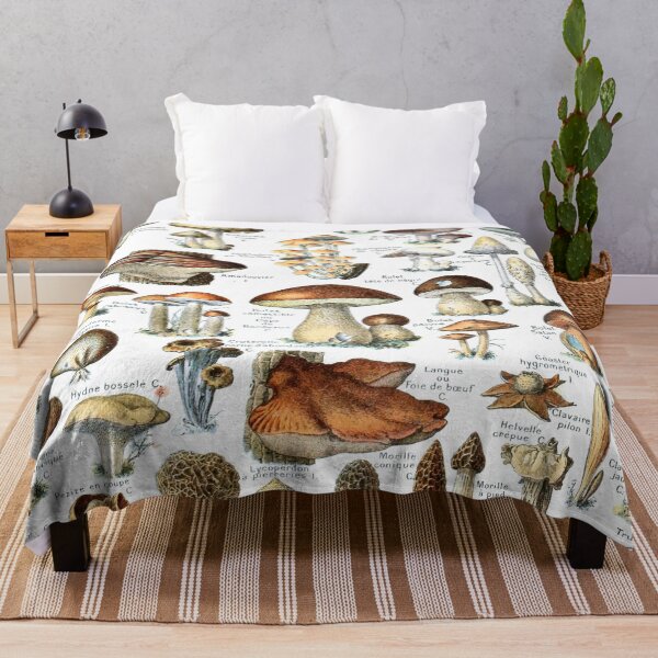 Item preview, Adolphe Millot Vintage Mushrooms designed and sold by koovoxdogs.
