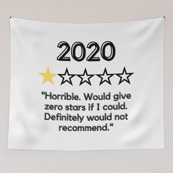 Item preview, 2020 One-Star Rating designed and sold by CJ Vanderbeek.