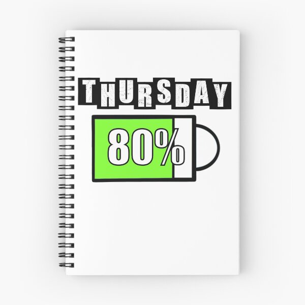 Item preview, Thursday Battery - White designed and sold by BusyMonkeys.