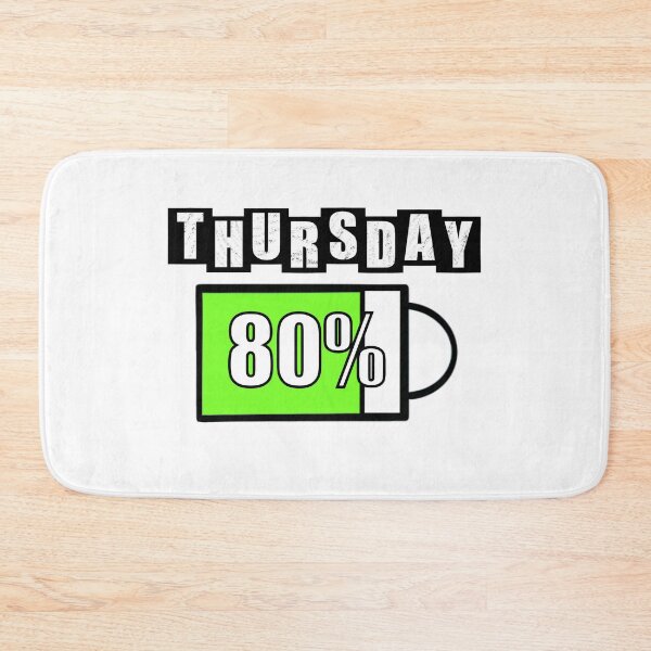 Item preview, Thursday Battery - White designed and sold by BusyMonkeys.