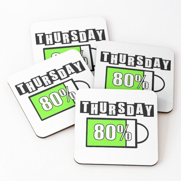 Item preview, Thursday Battery - White designed and sold by BusyMonkeys.