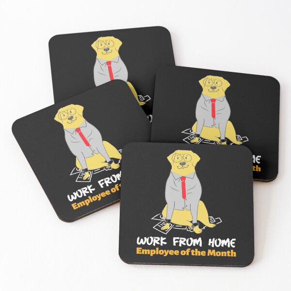 Item preview, Work From Home Employee Of The Month  designed and sold by Spicy Chilli.