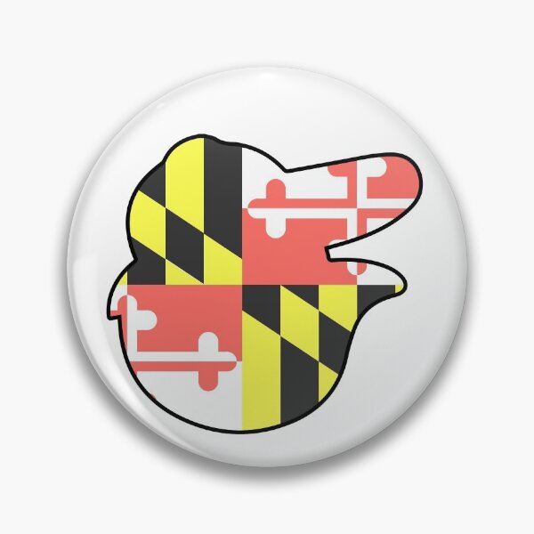 Artikelvorschau, Vogel mit Maryland-Flagge entworfen und verkauft von canossagraphics.