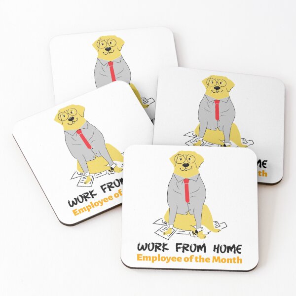 Item preview, Work From Home Employee Of The Month  designed and sold by Spicy Chilli.