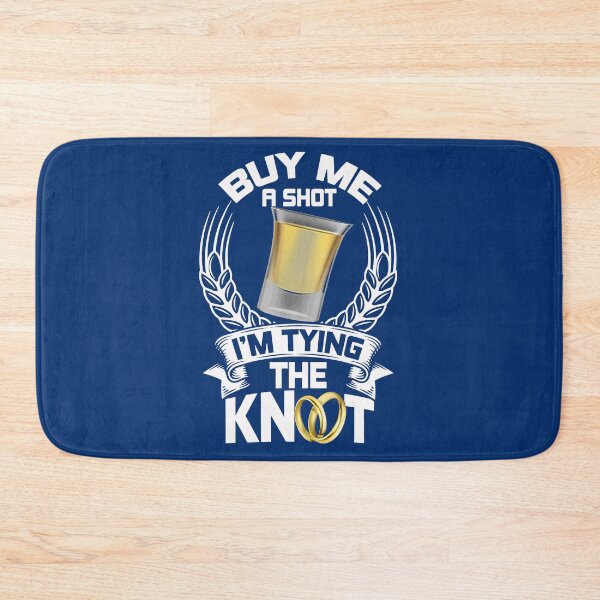 Item preview, Buy Me a Shot I am Tying the Knot Bachelor Mens designed and sold by IconicFaces.