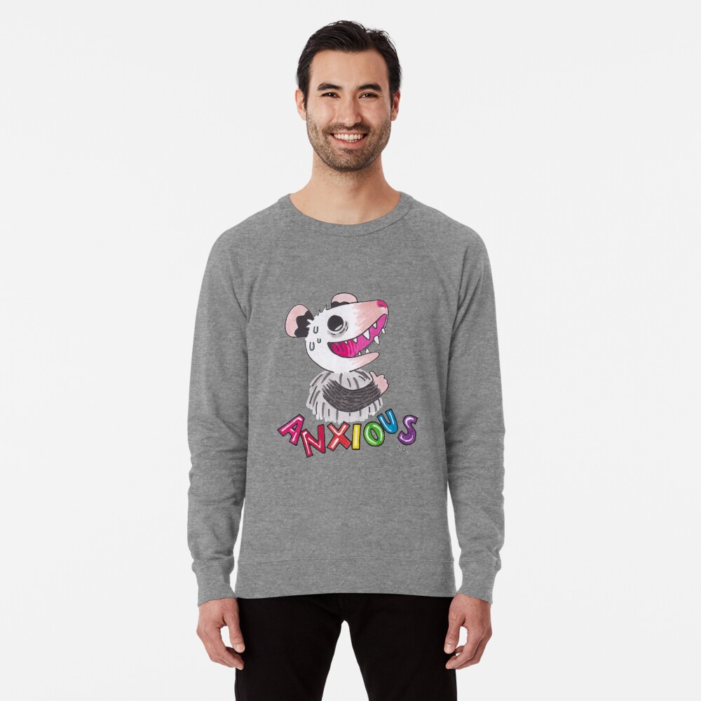 Item preview, Lightweight Sweatshirt designed and sold by possum-mood.