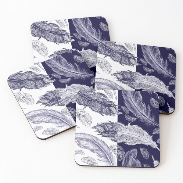 Item preview, Handdrawn feathers designed and sold by wazoosi.