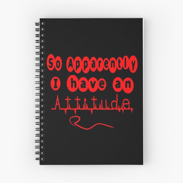 Item preview,  SO APPARENTLY I HAVE AN ATTITUDE FUNNY SARCASTIC designed and sold by Ralek.