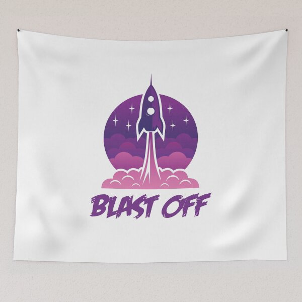 Item preview, blast off designed and sold by Bizarro23.