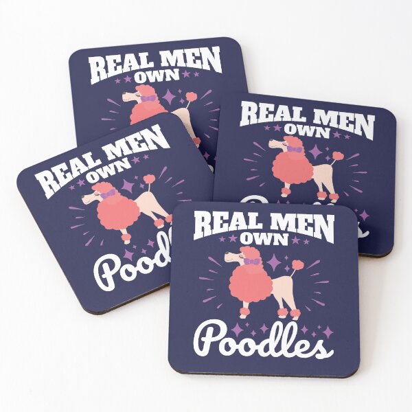 Item preview, Real Men Own Poodles designed and sold by jaygo.
