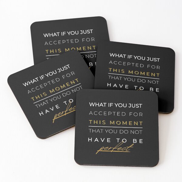Item preview, You Do Not Have To Be Perfect | Love | Self Worth | Black | Positive | Gifts for Friends | Signed | Trending | Smile | 2020 designed and sold by itsokaybyme.