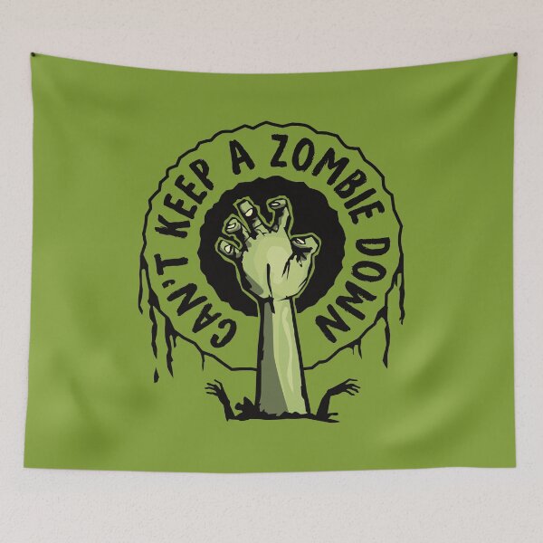 Item preview, Can't Keep A Zombie Down designed and sold by LazyBuffalo.
