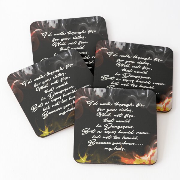 Item preview, I'd walk through fire for you,sister designed and sold by mugsforjesus.