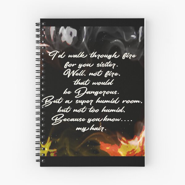 Item preview, I'd walk through fire for you,sister designed and sold by mugsforjesus.
