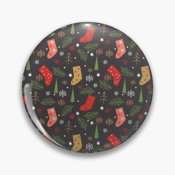 Item preview, Winter seamless vector pattern with christmas socks designed and sold by skazka111.