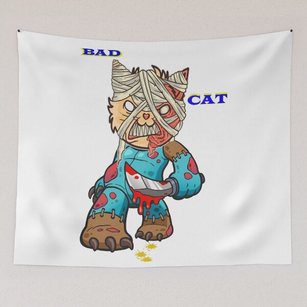 Item preview, zombie cat designed and sold by smoky3334.