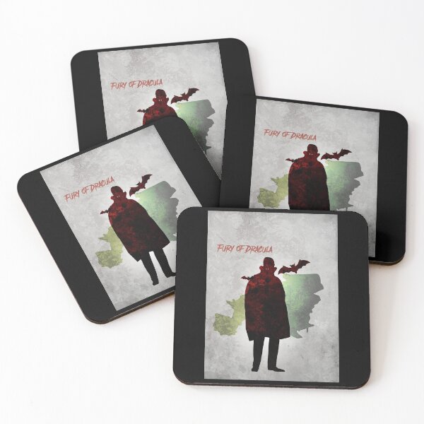 Item preview, Fury of Dracula - Board Games Design - Movie Poster Style - Board Game Art designed and sold by MeepleDesign.