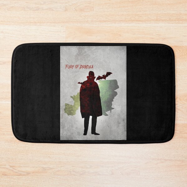 Item preview, Fury of Dracula - Board Games Design - Movie Poster Style - Board Game Art designed and sold by MeepleDesign.