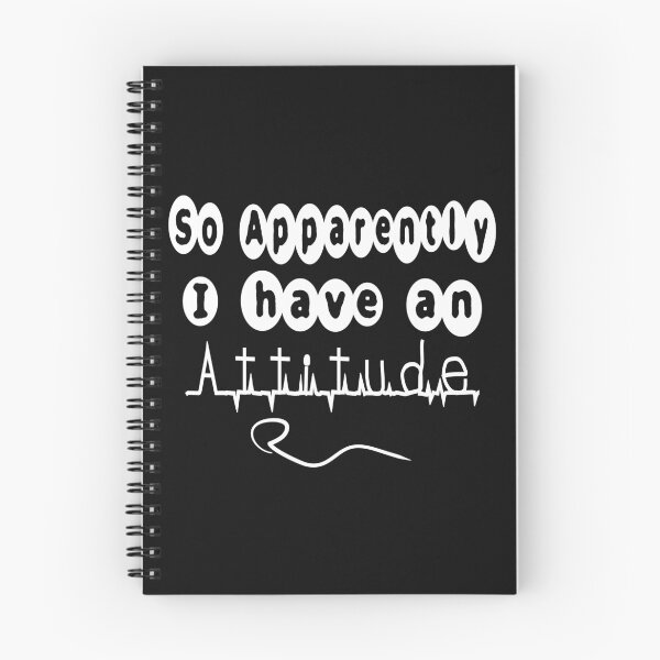 Item preview,  SO APPARENTLY I HAVE AN ATTITUDE FUNNY SARCASTIC designed and sold by Ralek.