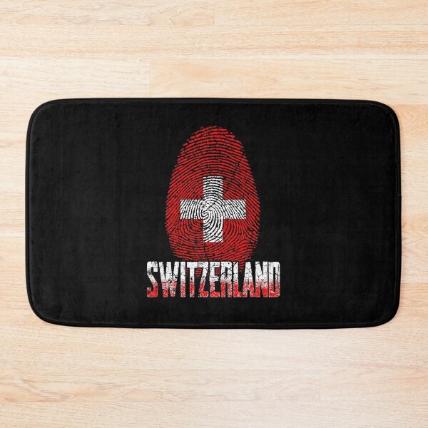 Artikelvorschau, Schweizer Flagge mit Fingerabdruck entworfen und verkauft von Mila1946.